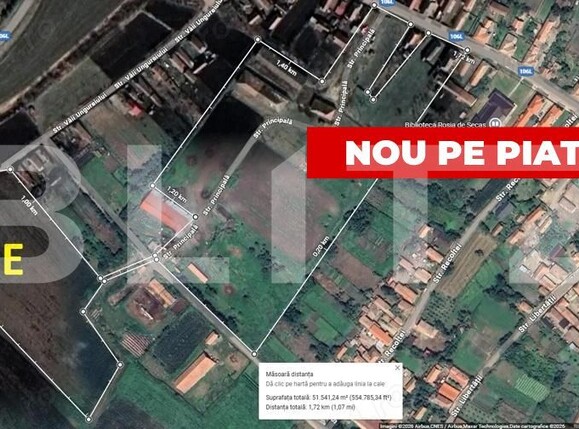 Teren de vânzare Rosia de Secas - 187845TV | BLITZ Alba Iulia | Poza1