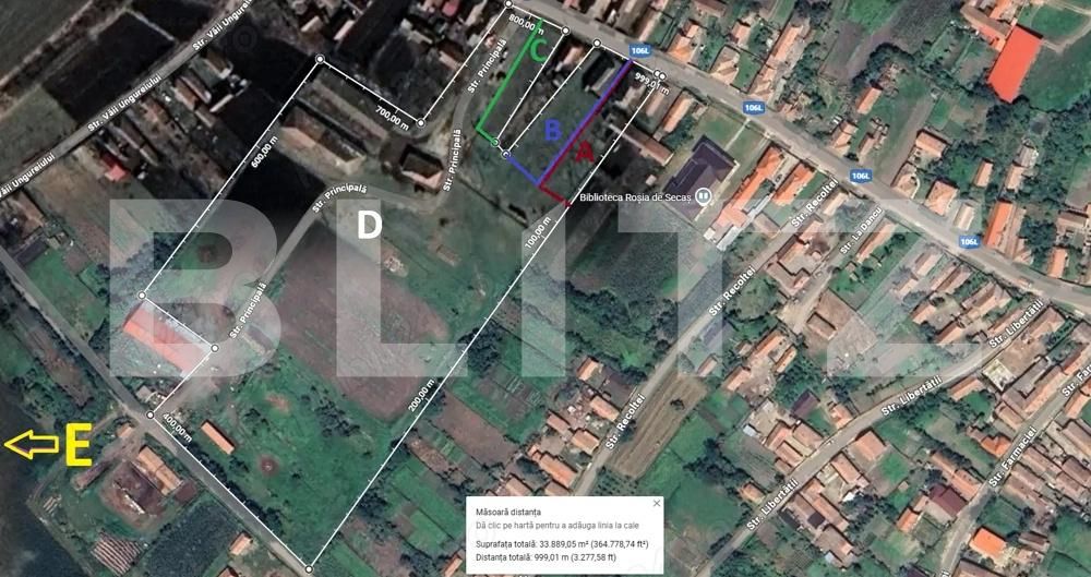 Teren de vânzare Rosia de Secas - 187845TV | BLITZ Alba Iulia | Poza2