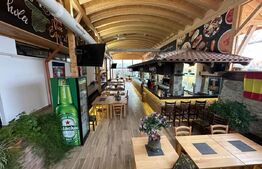 Restaurant de inchiriat 176mp utili, 230mp terasa si 8000mp teren langa Sebes