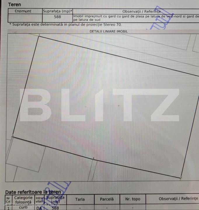 Teren de vânzare Vest - 188432TV | BLITZ Alba Iulia | Poza4