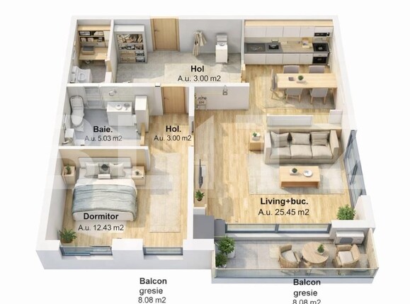 Apartament de vânzare 2 camere Ampoi 3 - 188519AV | BLITZ Alba Iulia | Poza1