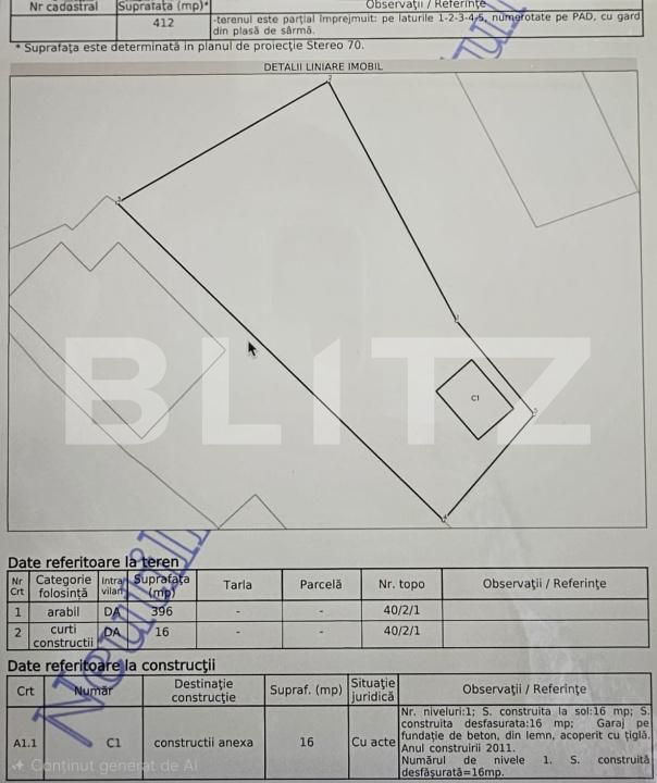 Teren de vânzare Ocolis - 188527TV | BLITZ Alba Iulia | Poza6