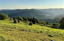  Teren cu panorama, sat Teiu, Comuna Horea, 1100 m altitudine