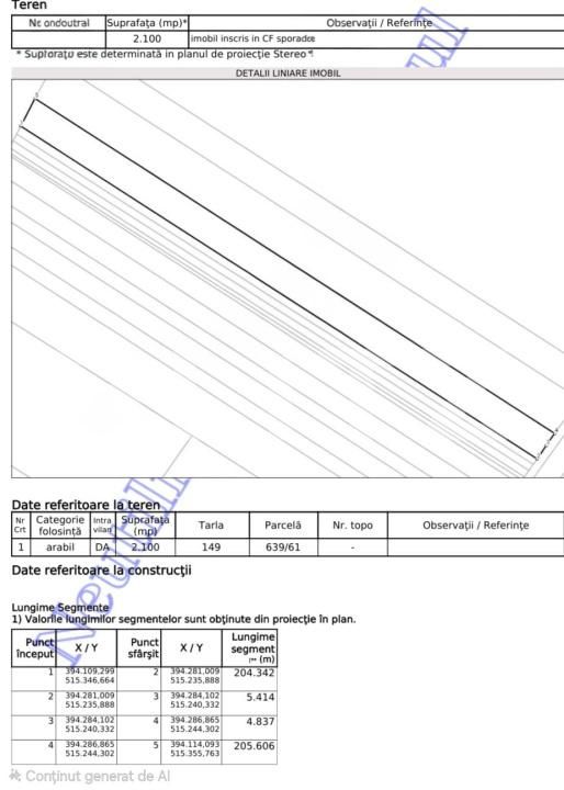 Teren de vânzare Santimbru - 189582TV | BLITZ Alba Iulia | Poza3