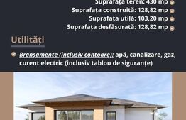 Casa individuala pe un singur nivel, zona Orizont