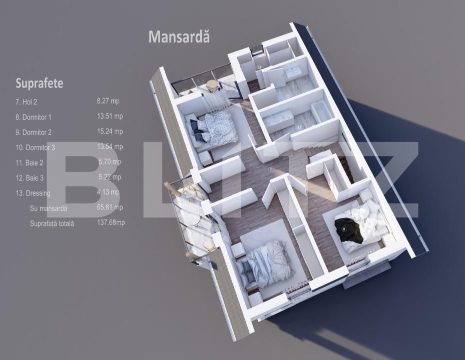 Casa de vânzare 4 camere Micești - 189745CV | BLITZ Alba Iulia | Poza3