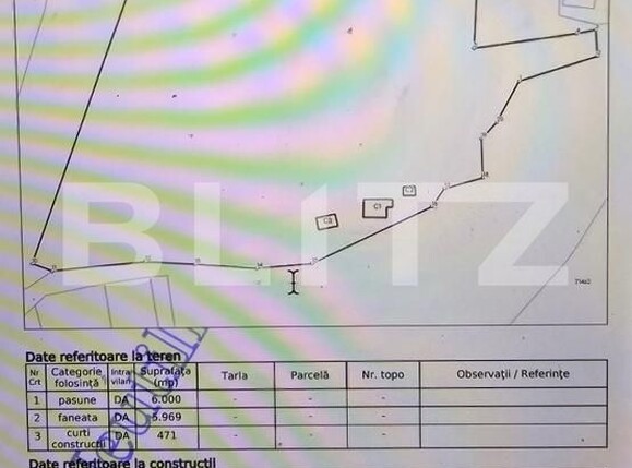 Teren de vânzare Galbena - 189859TV | BLITZ Alba Iulia | Poza12
