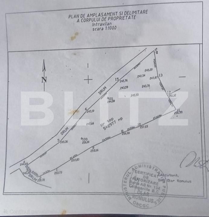 Teren de vânzare Scarisoara - 189884TV | BLITZ Alba Iulia | Poza7