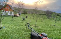 Cabană deosebită cu livadă și panoramă superbă–refugiu în natură, langa Blaj