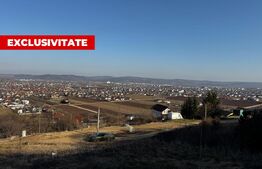 Teren intravilan cu suprafața utilă de 1100 mp, situat într-o zonă cu panoramă
