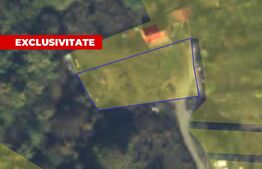 Teren intravilan cu suprafața utilă de 1100 mp, situat într-o zonă cu panoramă