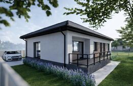 Casă modernă 4 camere, 112 mp utili, teren 374 mp, Micești