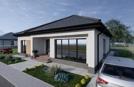 Casă modernă 4 camere, 112 mp utili, teren 374 mp, Micești