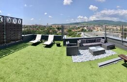 Penthouse spectaculos, 85 mp utili, 3 camere, 2 Terase, zona Centru