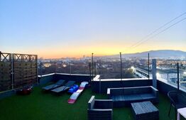 Penthouse spectaculos, 85 mp utili, 3 camere, 2 Terase, zona Centru