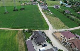 Teren intravilan 1500 mp, 2 fronturi, utilități, zona Barabant