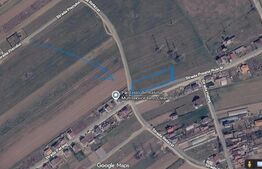 Teren intravilan 1500 mp, 2 fronturi, utilități, zona Barabant