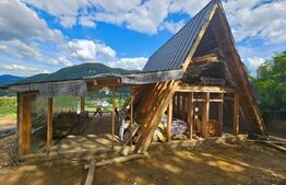 Cabană la roșu în Comuna Lupșa – Ideală pentru casă de vacanță sau investiție