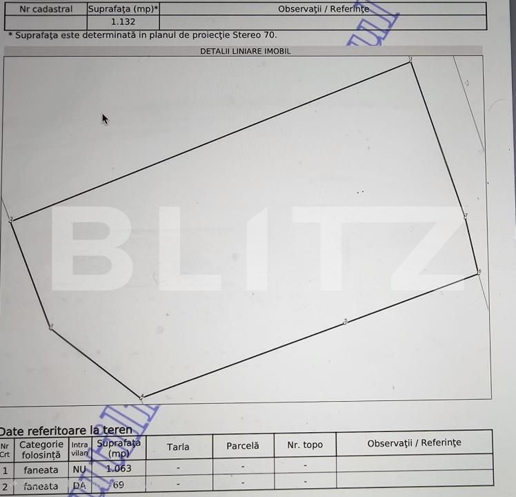 Teren de vânzare Ponor - 198008TV | BLITZ Alba Iulia | Poza3