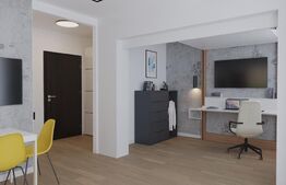 Garsoniera de 31 mp +balcon, bloc nou, lift si loc de parcare