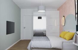 Garsoniera de 31 mp +balcon, bloc nou, lift si loc de parcare