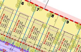 Teren constructie casa 550 mp, PUZ, utilitati zona Dealul Furcilor