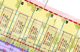 Teren constructie casa 550 mp, PUZ, utilitati zona Dealul Furcilor