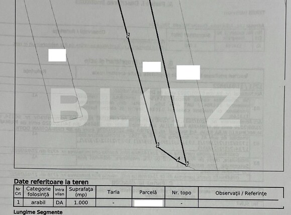 Teren de vânzare Micești - 99112TV | BLITZ Alba Iulia | Poza1