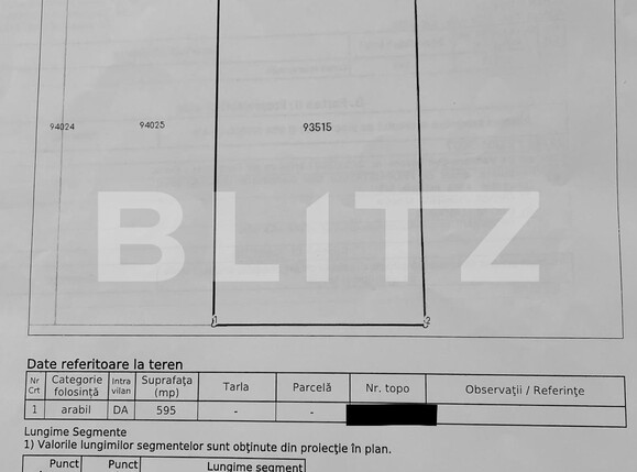 Teren de vânzare Partoș - 99426TV | BLITZ Alba Iulia | Poza2