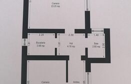 Casa individuala, 50 mp utili, teren 1784 mp, Aradul Nou