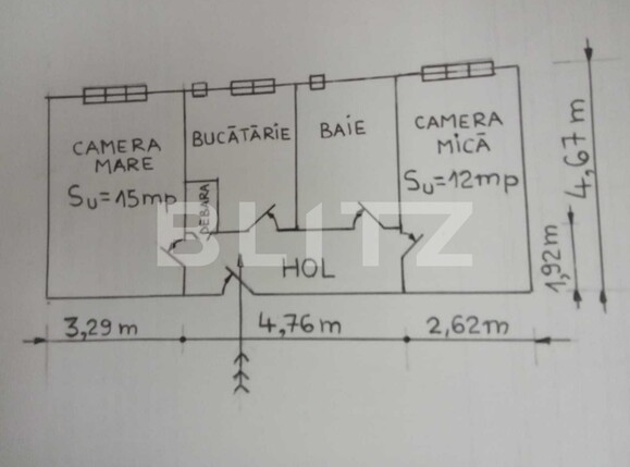 Apartament de vânzare 2 camere Central - 105790AV | BLITZ Arad | Poza8