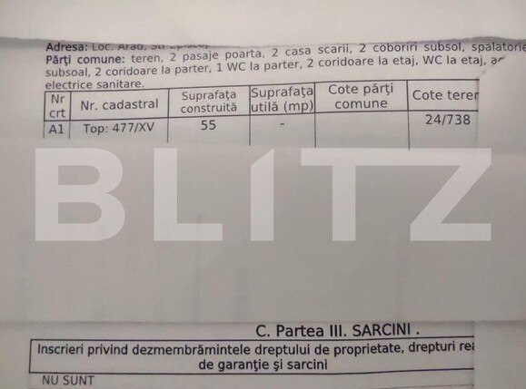 Garsonieră de vânzare Central - 106297AV | BLITZ Arad | Poza8