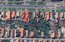 Casa de renovat,160 mp construiti, front stradal 16,5 ml, 648 mp teren,  Vladimirescu