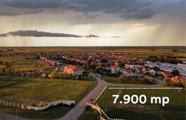 Teren intravilan, 7.900 mp, destinat dezvoltării de spații comerciale