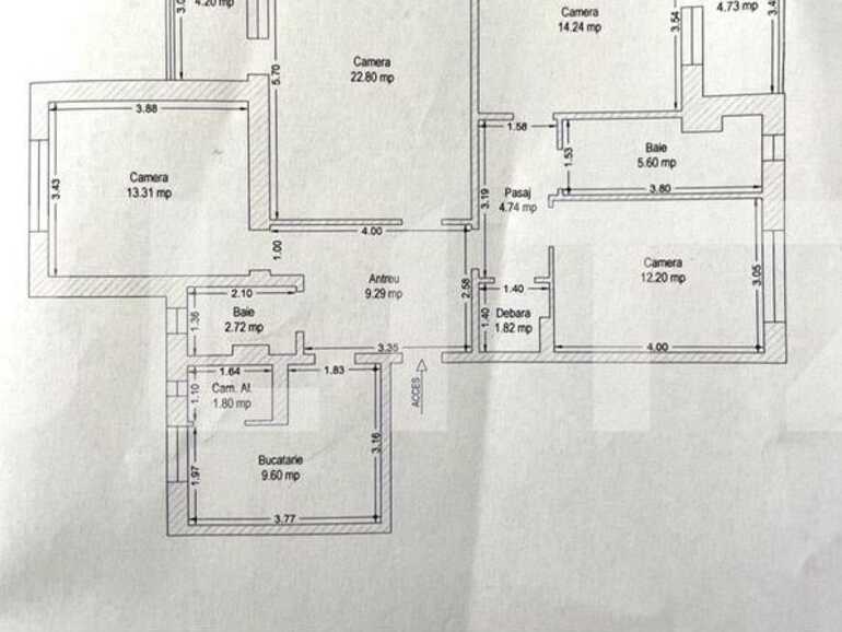 Apartament de vânzare 4 camere Ultracentral - 67446AV | BLITZ Arad | Poza1
