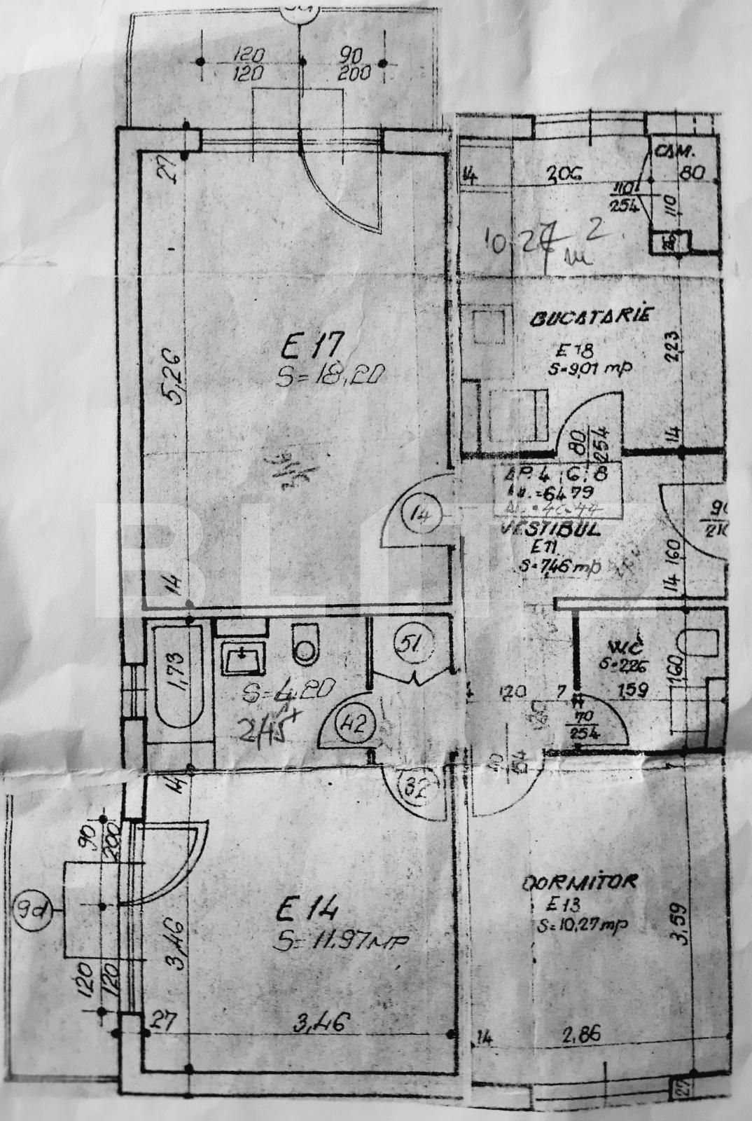 Apartament de vânzare 3 camere Ultracentral - 68191AV | BLITZ Arad | Poza1