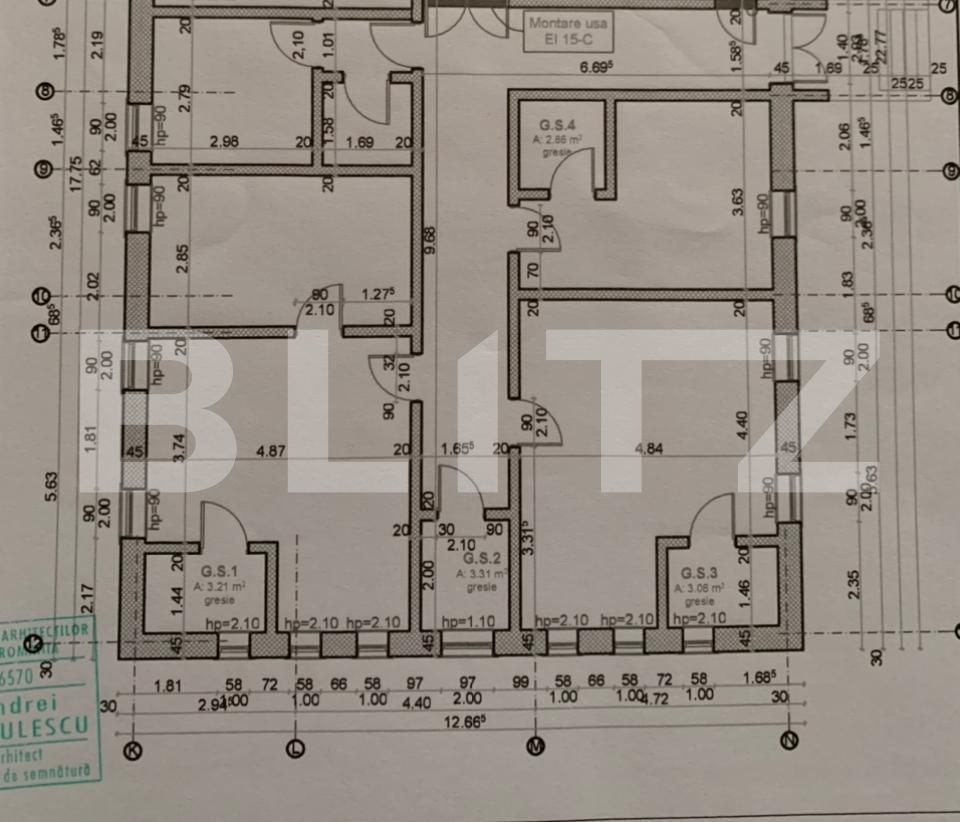 Spațiu comercial de închiriat Boul Rosu - 69966SIC | BLITZ Arad | Poza1