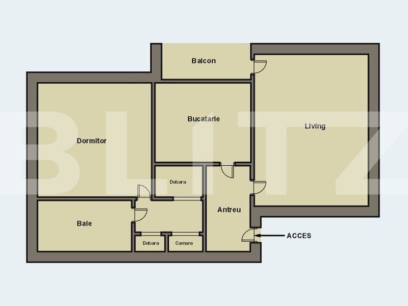 Apartament de vânzare 2 camere Intim - 73935AV | BLITZ Arad | Poza1