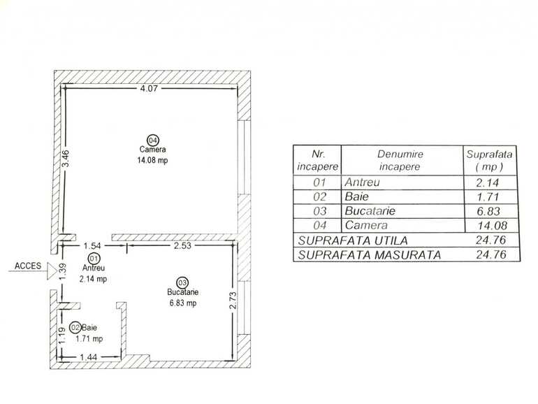 Garsonieră de vânzare Confectii - 74535AV | BLITZ Arad | Poza1