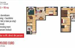 Ocazie! Apartament de tip SAMANTHA, 110 mp, Zona Alfa.Preț fix!