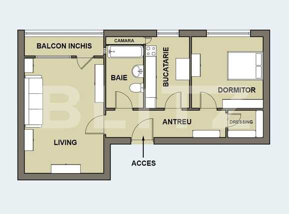 Apartament de vânzare 2 camere Aurel Vlaicu - 74760AV | BLITZ Arad | Poza11