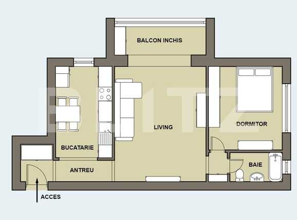 Apartament de vânzare 2 camere Aurel Vlaicu - 74799AV | BLITZ Arad | Poza12