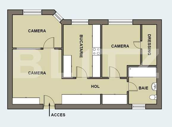 Apartament de vânzare 3 camere Central - 76545AV | BLITZ Arad | Poza19