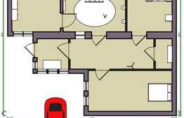 Apartament de 3 camere la curte comuna , km 0!