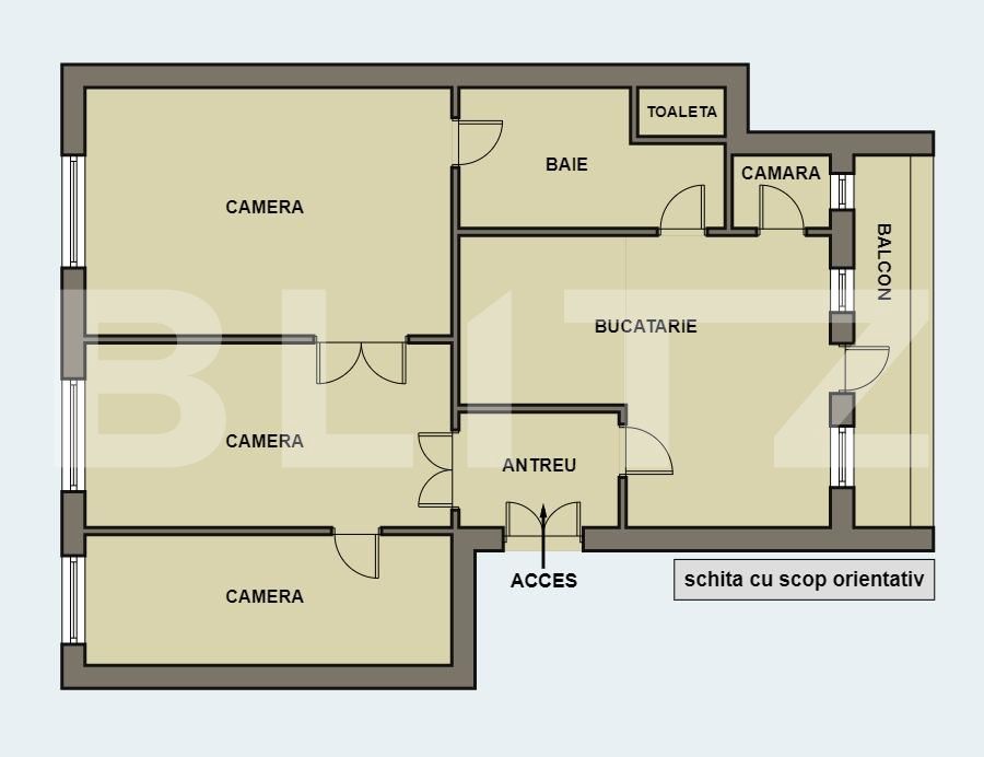 Apartament de vânzare 3 camere Ultracentral - 79045AV | BLITZ Arad | Poza15