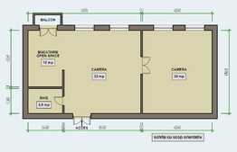 Apartament ultracentral, 2 camere, 75 mp utili, stadiu de renovare