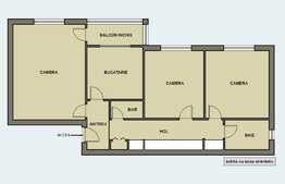 Nu pierde ocazia! Apartament 3 camere, decomandat, Micalaca