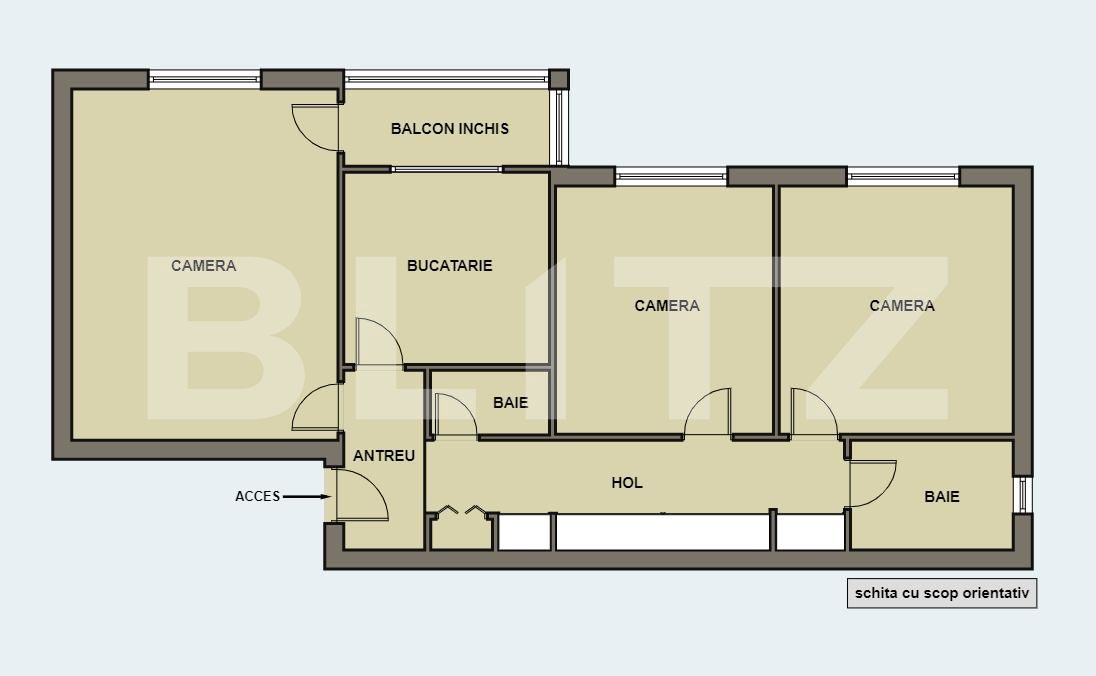Apartament de vânzare 3 camere Micalaca - 82546AV | BLITZ Arad | Poza1