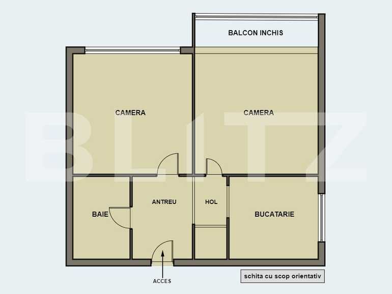 Apartament de vânzare 2 camere Romanilor - 83467AV | BLITZ Arad | Poza1