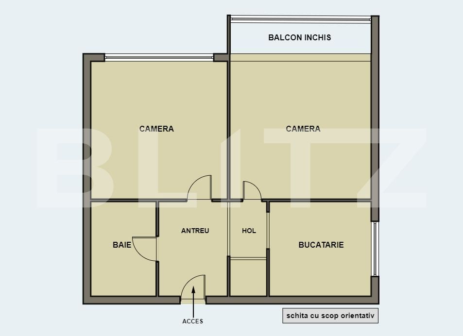 Apartament de vânzare 2 camere Romanilor - 83467AV | BLITZ Arad | Poza1